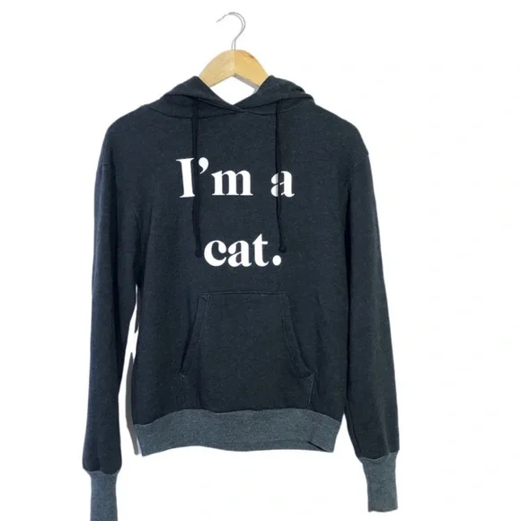WILDFOX I’m a cat Jumper Sweater Size S - Picture 4 of 5